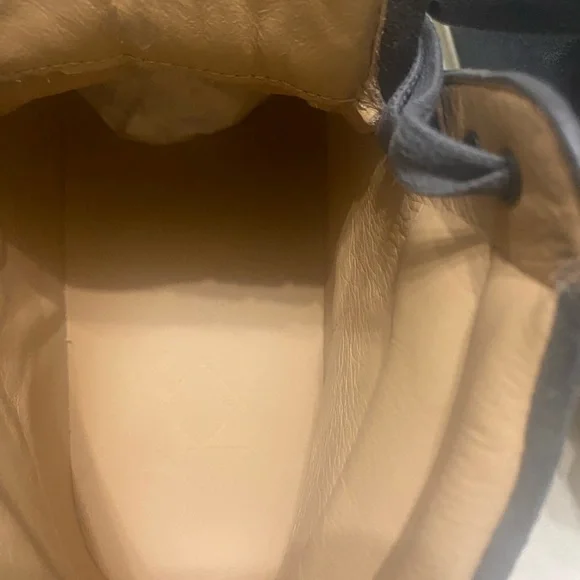 Kolo Italy Gray Suede Lace Up High Top Shoes Mens Size US 9 EUR 42 - Picture 11 of 14